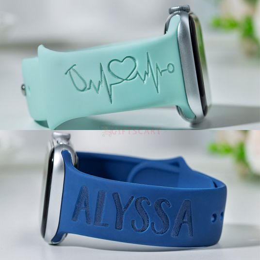Mothers Day Gift, Personalized Custom Apple Watch Band 38mm 40mm